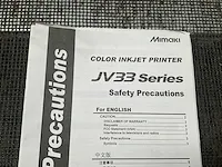 Color inkjet grootformaat printer mimaki jv33-160 - afbeelding 13 van  21