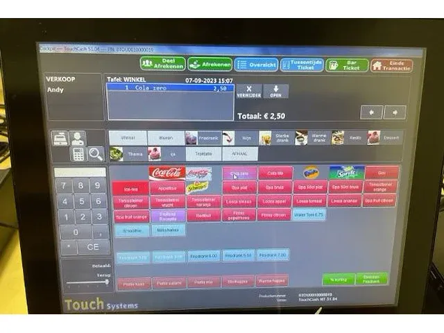 Color metrics touch kassasysteem - afbeelding 6 van  7