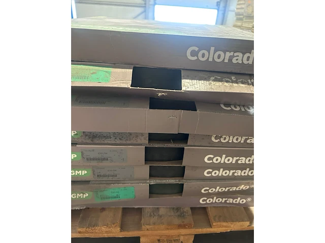 Colorado zichtremmers 100m ( 3 x groen 5x zwart) - afbeelding 2 van  3