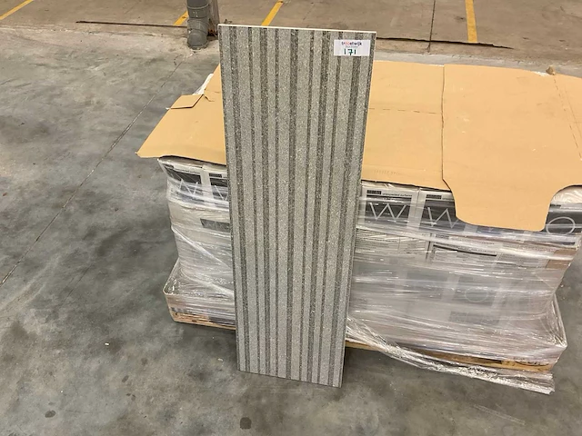 Colorker moments grey matic decor wandtegel 31,6x100 cm 24 m² - afbeelding 1 van  3
