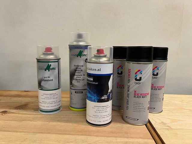 Colormatic / crop - verf, pur, lijm en kit (6x) - afbeelding 1 van  10