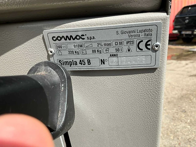 Comac ecolab simbla 45 b vloerreinigermachine - afbeelding 5 van  6