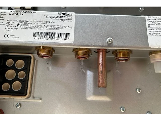 Combi condensatie gaswandketel vaillant - afbeelding 6 van  8