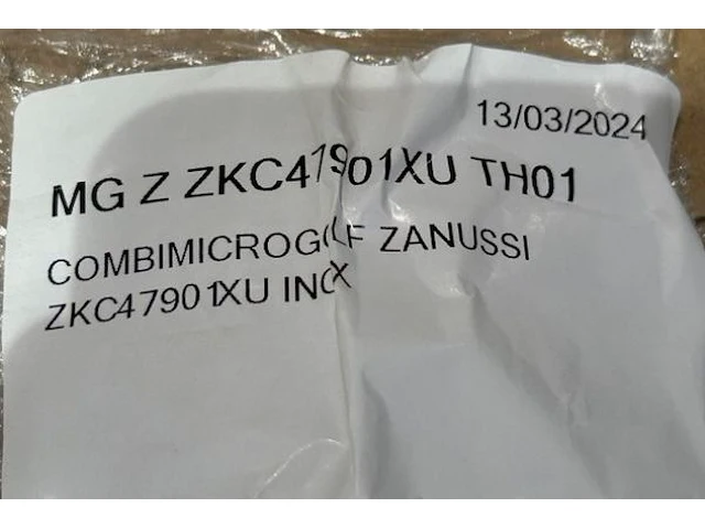 Combi microgolf zanussi - afbeelding 9 van  9
