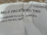 Combi microgolf zanussi - afbeelding 9 van  9