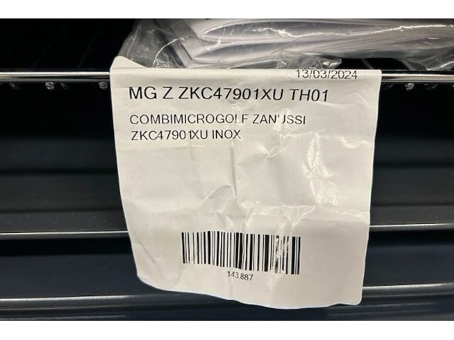Combi microgolf zanussi - afbeelding 7 van  7
