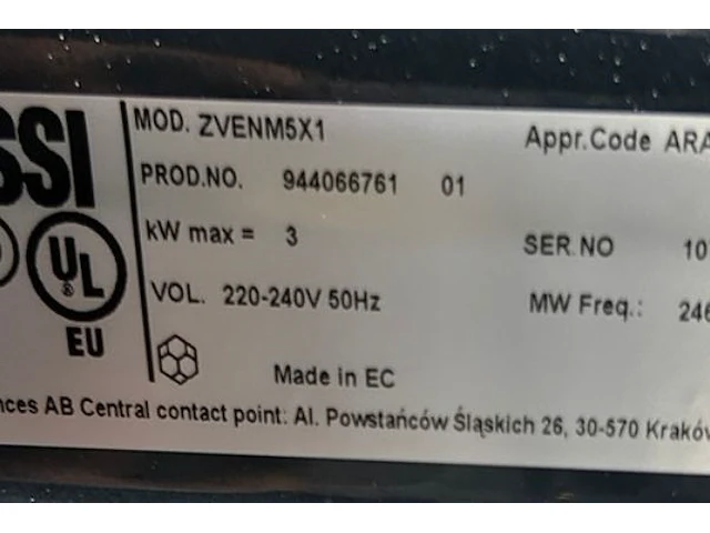 Combi microgolf zanussi - afbeelding 7 van  8