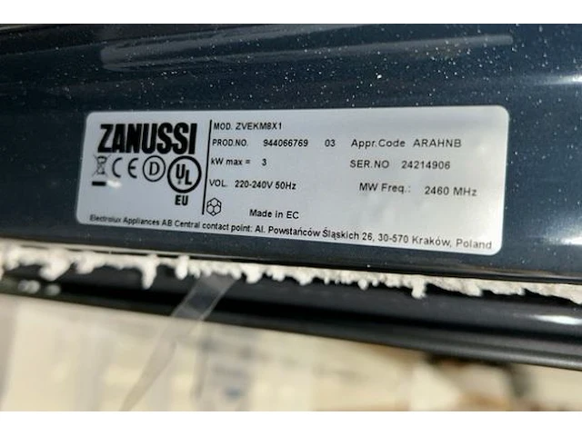 Combi oven zanussi - afbeelding 5 van  7