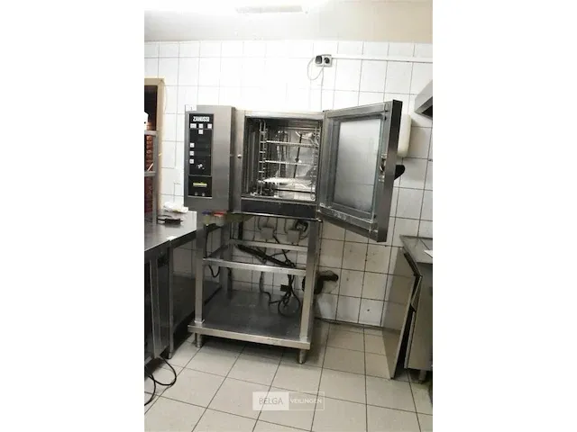 Combi steamer zanussi, type easy plus met undercounter - afbeelding 2 van  4