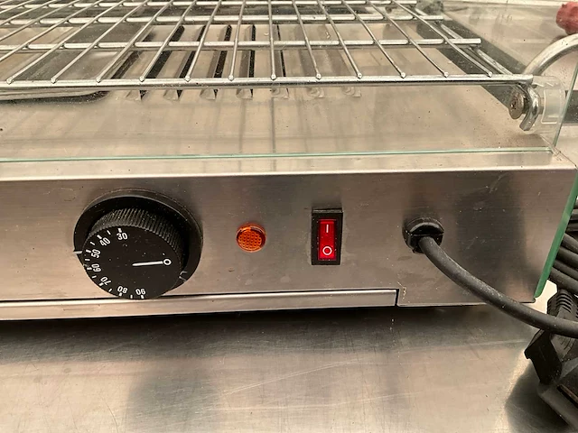 Combi steel warmhoudvitrine - afbeelding 2 van  3