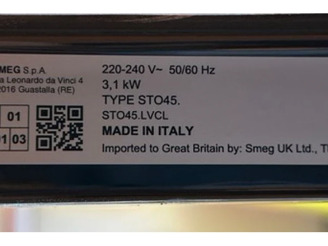 Combi stoomoven smeg - afbeelding 7 van  10