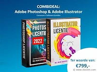 Combideal: adobe photoshop & adobe illustrator cursus + software - afbeelding 1 van  1