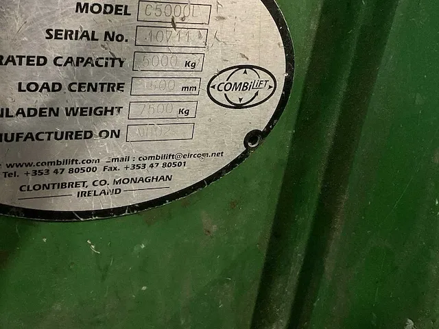 Combilift c5000l zijlader - afbeelding 7 van  17