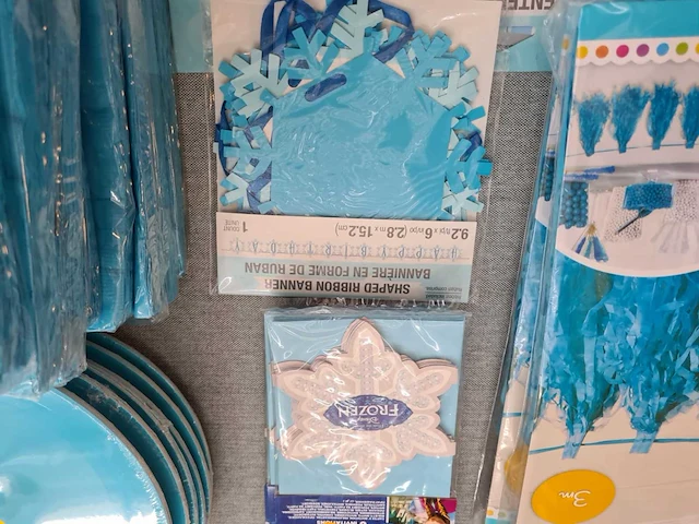 Combinatie verjaardag thema frozen - afbeelding 6 van  7