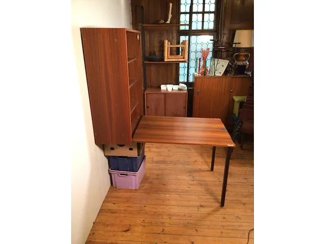 Combineurop hangkast met opplooibare tafel - afbeelding 3 van  9