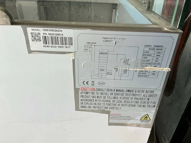 Combisteel koelvitrine (3x) - afbeelding 6 van  16