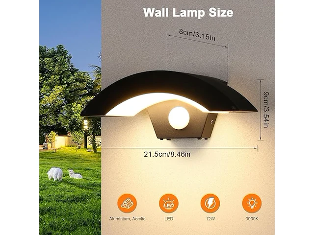 Comely 2-delige wandlamp - afbeelding 4 van  4