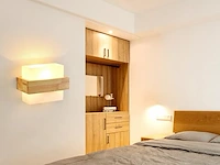 Comely houten wandlamp voor binnen - afbeelding 2 van  4