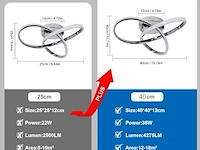 Comely led-plafondlamp - afbeelding 2 van  5