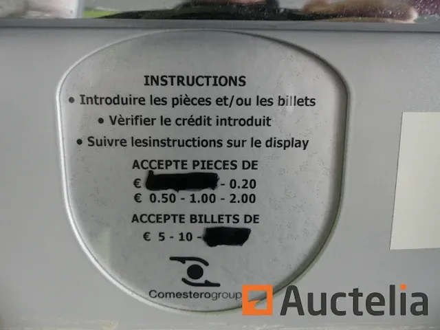 Comestero group wand coin verkoopautomaat - afbeelding 1 van  7