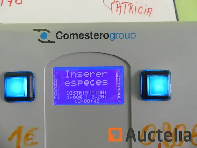 Comestero group wand coin verkoopautomaat - afbeelding 6 van  7