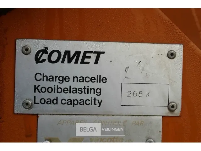 Comet hoogwerker - afbeelding 20 van  22