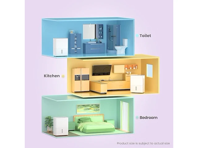 Comfee compacte luchtontvochtiger - afbeelding 6 van  7