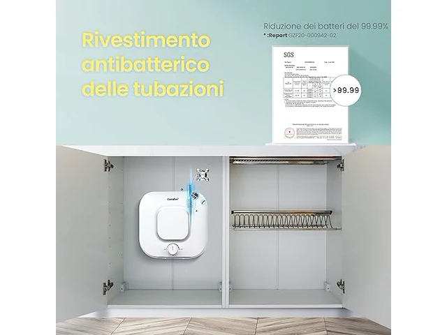 Comfee elektrische doorstroomboiler - afbeelding 4 van  6