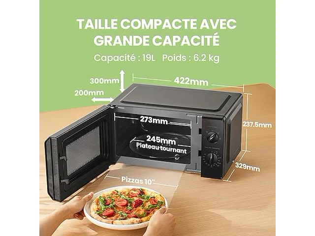 Comfee magnetron - afbeelding 2 van  5