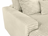 Comfort 4-zitsbank - beige geribbeld corduroy - pascal morabito - afbeelding 5 van  6