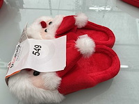 Comfort m. kinder kerstpantoffels. (5x) - afbeelding 1 van  2