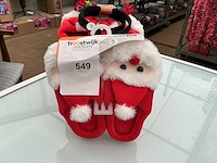 Comfort m. kinder kerstpantoffels. (5x) - afbeelding 2 van  2