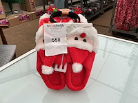 Comfort m. kinder kerstpantoffels. (5x) - afbeelding 2 van  2