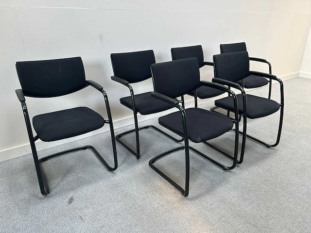 Comforto - bezoekersstoel - wachtkamerstoel (12x) - afbeelding 2 van  4