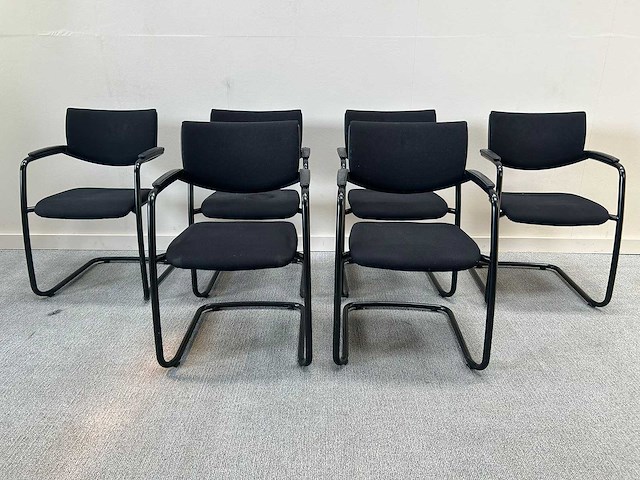 Comforto - bezoekersstoel - waiting room chairs (6x) - afbeelding 1 van  4