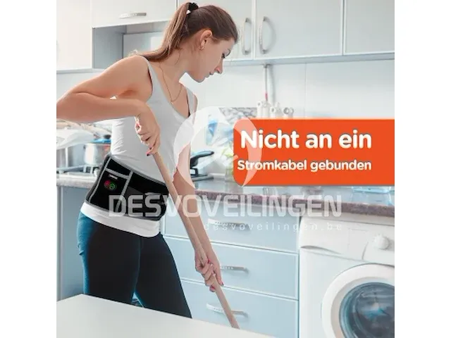 Comfytemp trillingsmassage warmtegordel voor rugpijn - afbeelding 5 van  6
