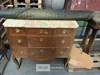 Commode met marmeren blad - afbeelding 1 van  1