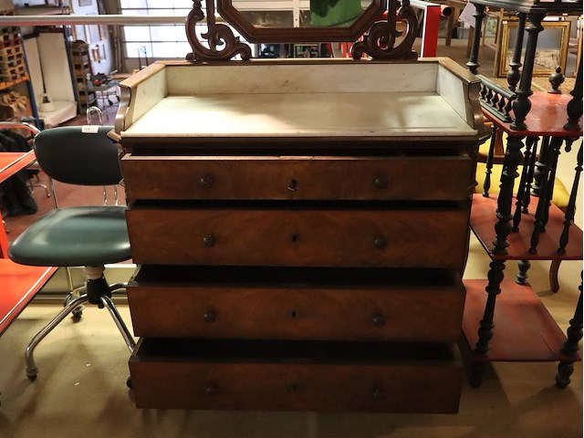 Commode met spiegel - afbeelding 4 van  5