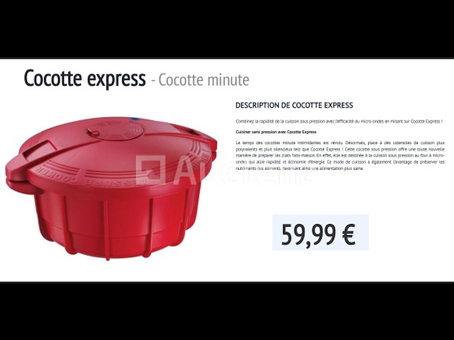 Compacte cook express braadpan 085776 - afbeelding 1 van  1