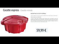 Compacte cook express braadpan 085776 - afbeelding 1 van  1