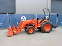 Compacttractor kubota l1361 diesel met voorlader la525