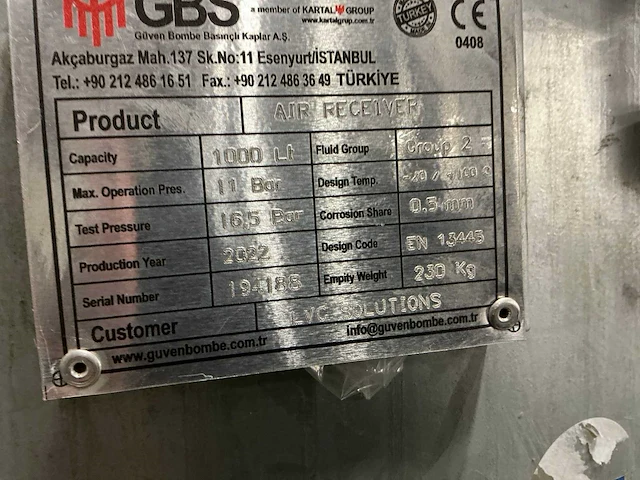 Compair broomwade 6000e luchtcompressor - afbeelding 7 van  9
