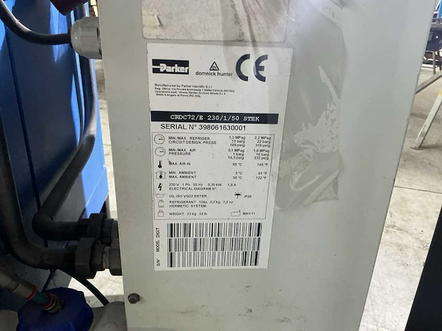Compair hv07 ademlucht compressor - afbeelding 4 van  4