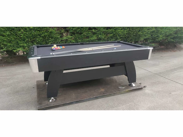 Competition pooltafel grijs - afbeelding 12 van  16