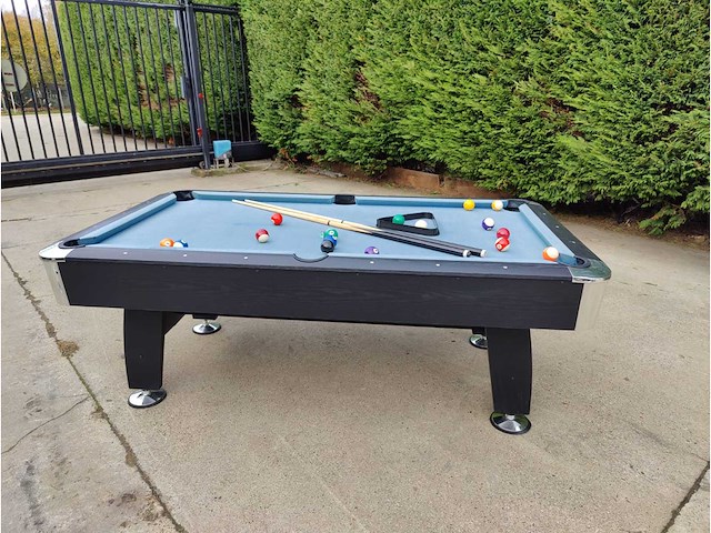 Competition pooltafel grijs - afbeelding 1 van  10