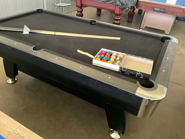 Competition pooltafel zwart - afbeelding 5 van  10