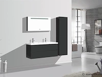 Compleet 3-delig duo-badkamermeubel (120cm) - afbeelding 8 van  9