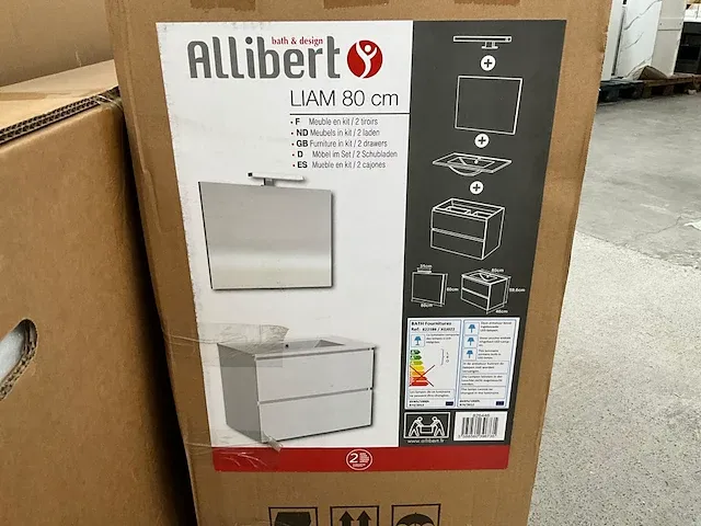 Compleet badkamermeubel allibert - afbeelding 2 van  9