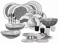 Compleet servies set 55 delig