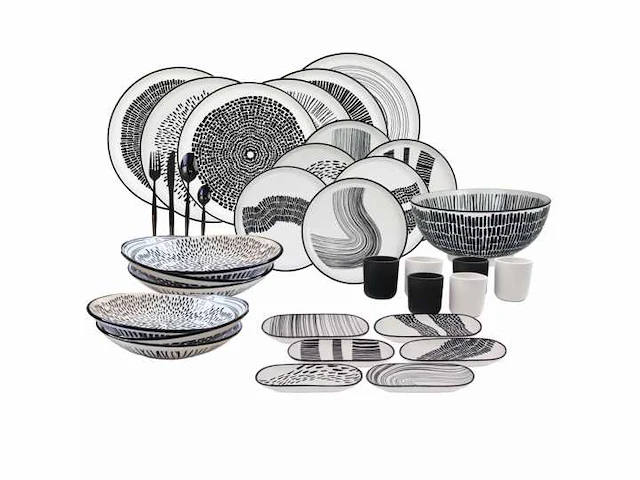 Compleet servies set 55 delig - afbeelding 7 van  14